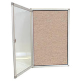 Hinged Pinning Display Case (900*600mm - Beige) - Additional View 3