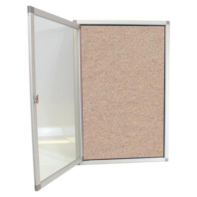 Hinged Pinning Display Case (900*600mm - Beige) - Additional View 3