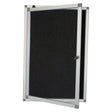 Hinged Pinning Display Case (900 × 600mm – Black)