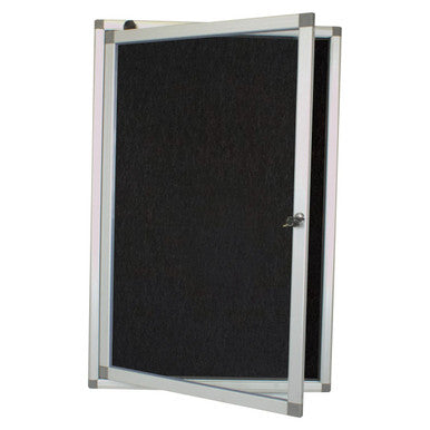 Hinged Pinning Display Case (900*600mm - Black) - Additional View 3