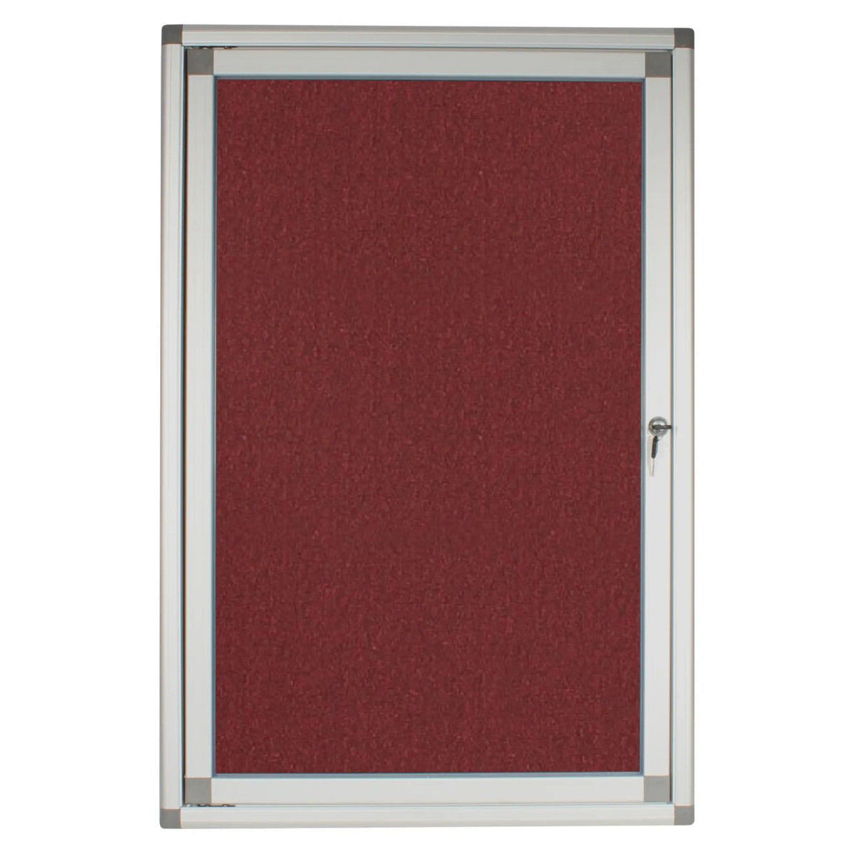 Hinged Pinning Display Case (900 × 600mm – Burgundy)