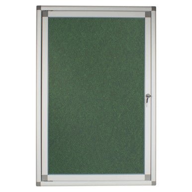 Hinged Pinning Display Case (900 × 600mm – Green)