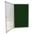 Hinged Pinning Display Case (900 × 600mm – Green)