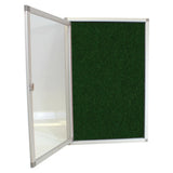 Hinged Pinning Display Case (900*600mm - Green) - Additional View 3