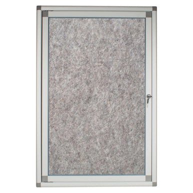 Hinged Pinning Display Case (900 × 600mm – Grey)