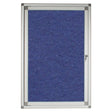 Hinged Pinning Display Case (900 × 600mm – Royal Blue)