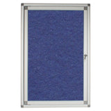 Hinged Pinning Display Case (900 × 600mm – Royal Blue)