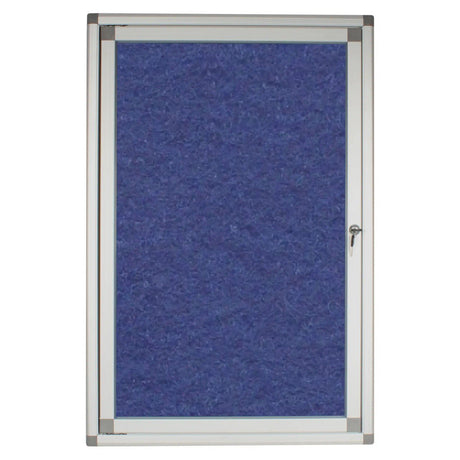 Hinged Pinning Display Case (900 × 600mm – Royal Blue)