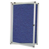 Hinged Pinning Display Case (900 × 600mm – Royal Blue)