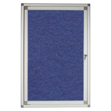 Hinged Pinning Display Case (900 × 600mm – Royal Blue)