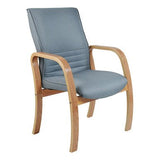 Holly Wooden Four Legged Visitor Office Chair