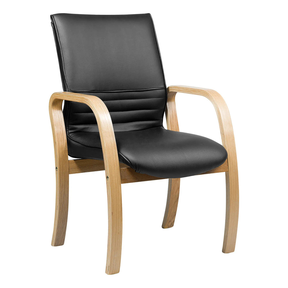 Holly Wooden Four Legged Visitor Office Chair