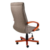 Holly Wooden High-back Office Chair