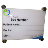 Hospital Glass Bed Board with Print (A4 - 210x297mm)