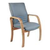Holly Wooden Four Legged Visitor Office Chair