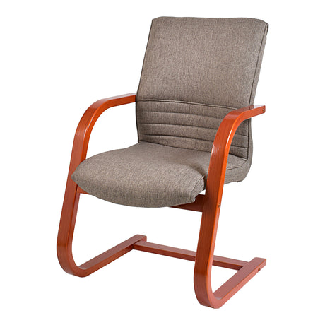 Holly Wooden Sleigh Base Visitor Office Chair