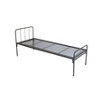 Induna Single Steel Bed 1900L x 915D x 405mm High (Welded Mesh 100 x 100mm with Head and Foot Rest)
