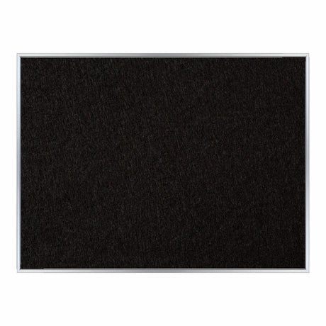 Info Board Alufine Frame (1200 x 900mm - Black) - Office Stock Group