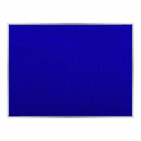 Info Board Alufine Frame (1200 x 900mm – Royal Blue)