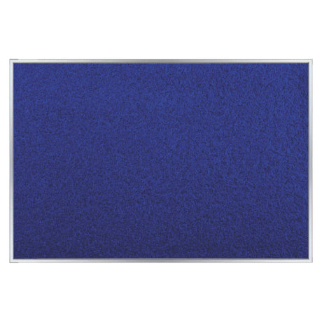 Info Board Alufine Frame (600 x 450mm - Royal Blue) - Office Stock Group