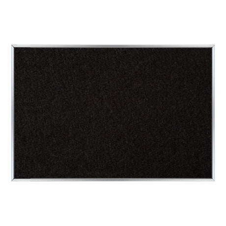 Info Board Alufine Frame (900 x 600mm – Black)