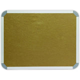 Info Board (Aluminium Frame – 1000 × 1000mm – Beige)