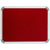 Info Board (Aluminium Frame – 1000 × 1000mm – Burgundy)