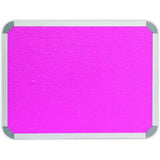 Info Board (Aluminium Frame – 1000 × 1000mm – Pink)