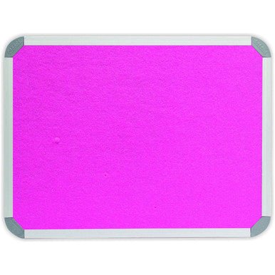 Info Board (Aluminium Frame – 1000 × 1000mm – Pink)