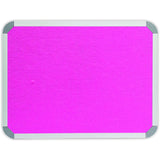 Info Board (Aluminium Frame - 1000*1000mm - Pink)
