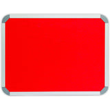 Info Board (Aluminium Frame – 1000 × 1000mm – Red)