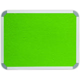 Info Board (Aluminium Frame – 1200 × 1000mm – Lime Green)