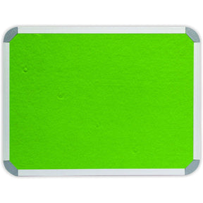 Info Board (Aluminium Frame – 1200 × 1000mm – Lime Green)