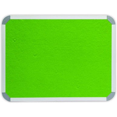 Info Board (Aluminium Frame – 1200 × 1000mm – Lime Green)