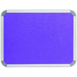 Info Board (Aluminium Frame – 1200 × 1000mm – Purple)