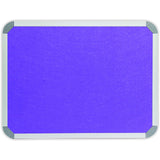 Info Board (Aluminium Frame – 1200 × 1000mm – Purple)