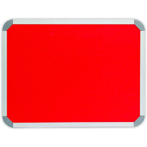 Info Board (Aluminium Frame – 1200 × 1000mm – Red)