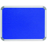 Info Board (Aluminium Frame – 1200 × 1000mm – Royal Blue)