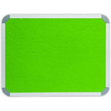 Info Board (Aluminium Frame – 1200 × 1200mm – Lime Green)