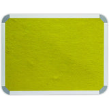 Info Board (Aluminium Frame – 1200 × 1200mm – Yellow)