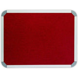 Info Board (Aluminium Frame – 1200 × 900mm – Burgundy)