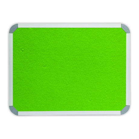 Info Board (Aluminium Frame – 1200 × 900mm – Lime Green)