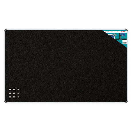 Info Board (Aluminium Frame – 1500 × 1200mm – Black)