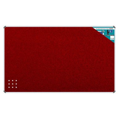 Info Board (Aluminium Frame – 1500 × 1200mm – Burgundy)