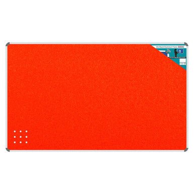 Info Board (Aluminium Frame – 1500 × 1200mm – Burnt-Orange)