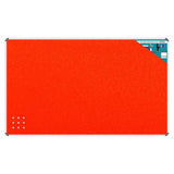 Info Board (Aluminium Frame – 1500 × 1200mm – Burnt-Orange)