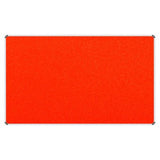 Info Board (Aluminium Frame – 1500 × 1200mm – Burnt-Orange)