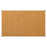 Product Info Board, Aluminium Frame with Cork Surface Measuring 1500 x 1200 mm, Model BD0760K for Displaying Information.