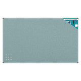 Product Info Board, Aluminium Frame Grey 1500 x 1200 mm, Model BD0760L for Displaying Information.