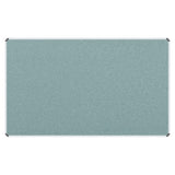 Product Info Board, Aluminium Frame - 1500 x 1200 mm - Grey, Showcasing a Large Grey Information Board with Aluminium Frame for Display Purposes.
